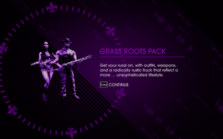 Grass Roots Pack unlocked