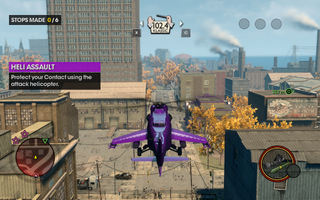 Heli Assault start in Saints Row The Third