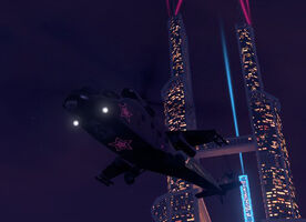 Vulture - left underside in flight in Saints Row The Third