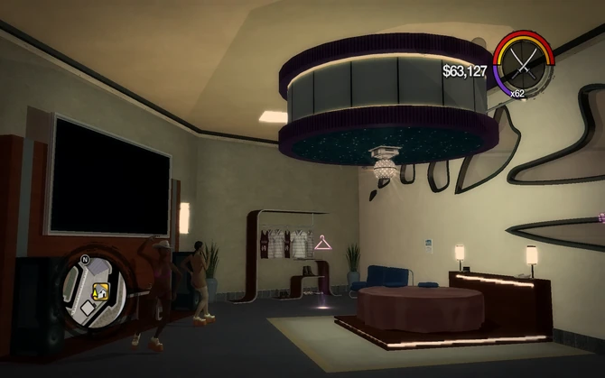 Hotel penthouse interior