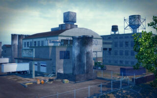 Drug Factory - wide exterior