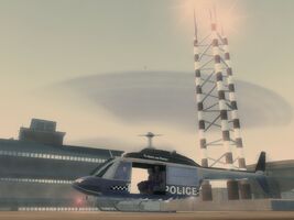 Oppressor - Police variant on helipad at Police Headquarters