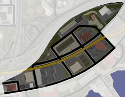 Charlestown map in Saints Row