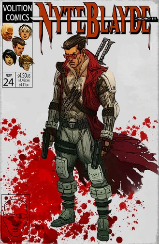 Saints Row: The Third - Nyte Blayde Comic cover