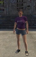 Saints female Thug-03 - white - character model in Saints Row