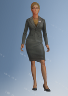 Monica Hughes - character model in Saints Row IV