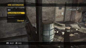 Prison Lighthouse - Crib Customization - Bed - Bug Ridden Mattress