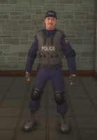 SWAT - white - character model in Saints Row 2