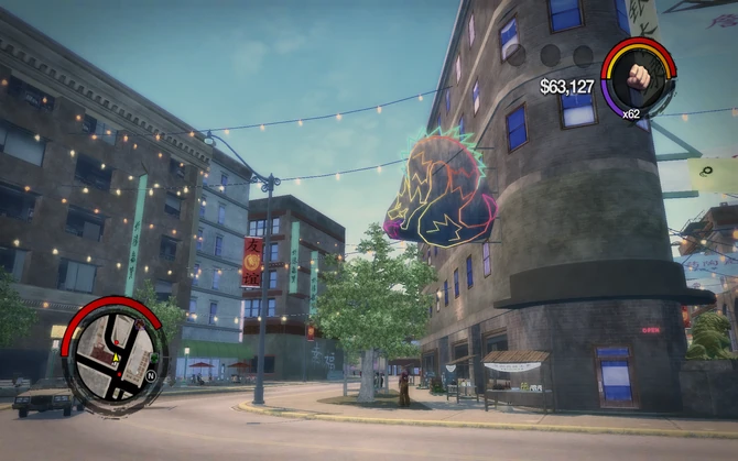 Little Shanghai - neon dragon