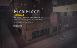 Phuc Mi Phuc Yue in Little Shanghai purchased in Saints Row 2