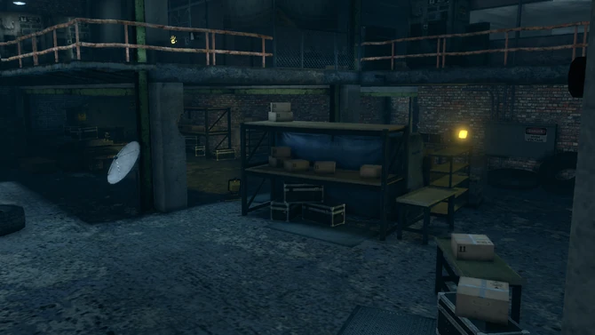 Kinzie's Warehouse interior - south west corner
