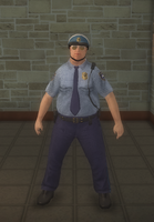 Cop - bike white male - character model in Saints Row 2