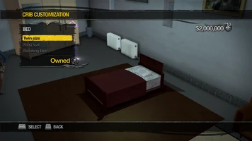 Hotel Penthouse - Crib Customization - Bed - Twin size