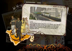 Saints Row promo website - Vice Kings Turf