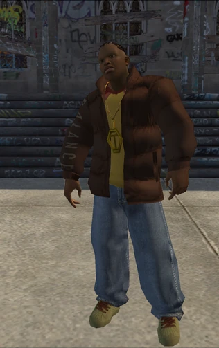 Vice Kings male Killa1-03 - black - character model in Saints Row