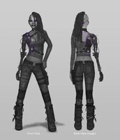 Future Shaundi Concept Art - 2 versions