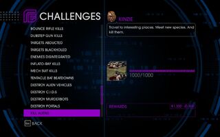 Challenge 57 Kill Aliens