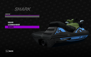 Shark in the Dock garage in Saints Row The Third