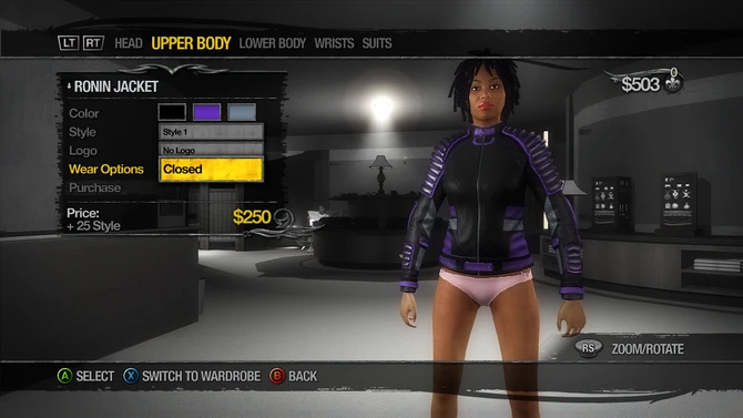 Upper Body - Coats - Ronin Jacket - Style 1 - closed