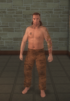 Prisonfight - black Prisonfight male A - character model in Saints Row 2