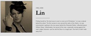 Lin obituary with dates