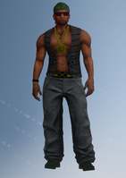 Sons of Samedi 02 - character model in Saints Row IV