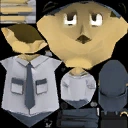 The texture files for Pierce's security guard doll skin
