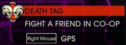 Death Tag on Map in Saints Row IV