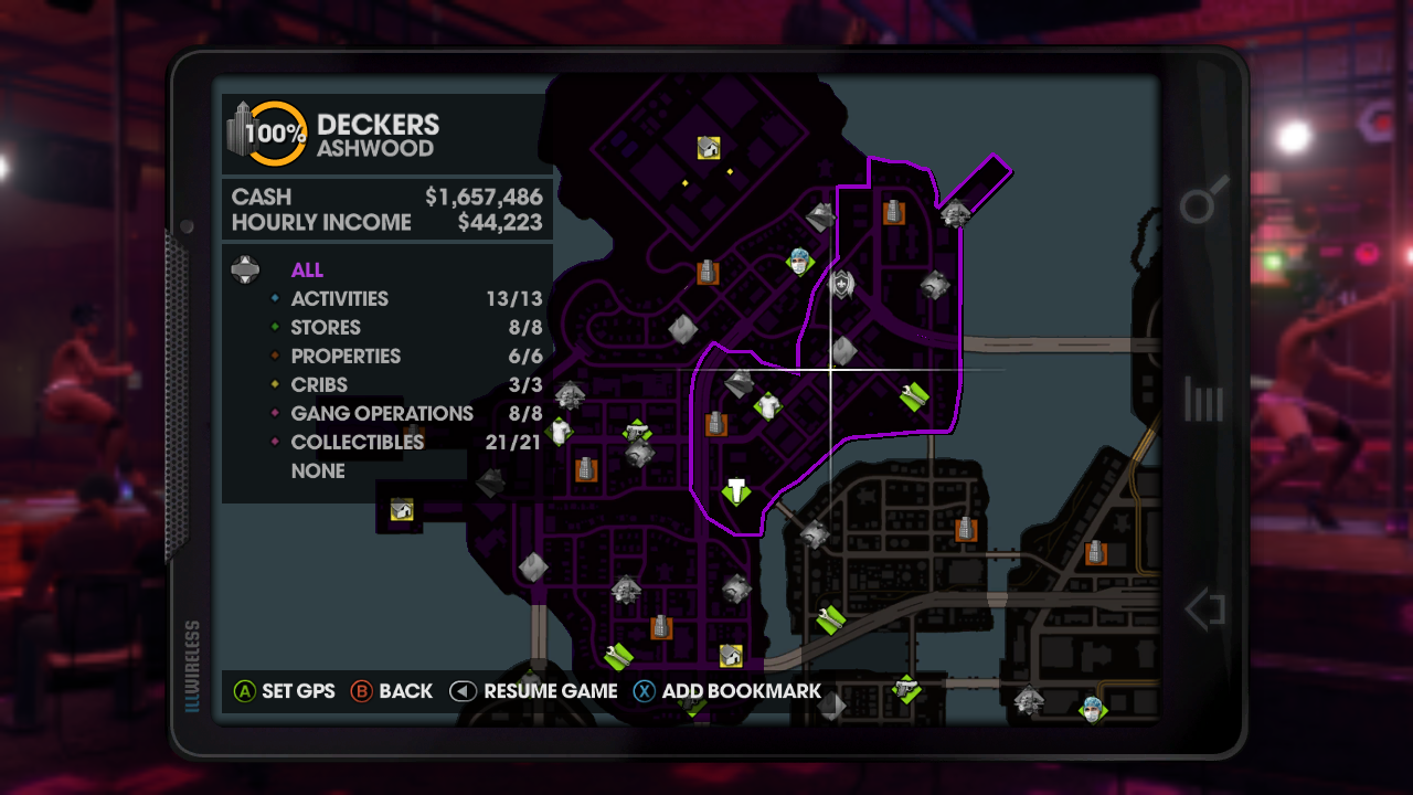 Map comparison overlay of Saints row 1 and 2 : r/SaintsRow