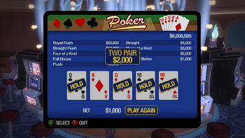 Poseidon's palace poker win