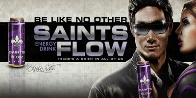 Planet Saints billboard saintsflow d