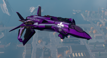 Saints VTOL - hover mode - front right in Saints Row The Third