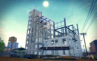Harrowgate in Saints Row 2 - construction