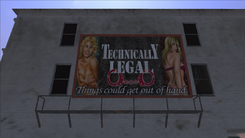 Technically Legal - billboard