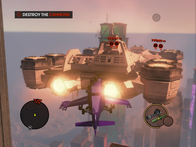 Daedalus from slightly above and north