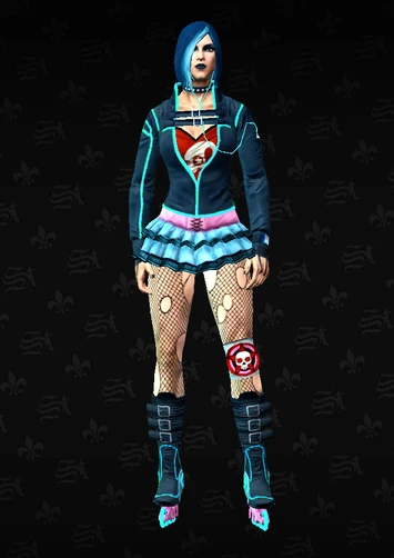 Deckers Specialist - rollerblader - Grace - character model in Saints Row: The Third