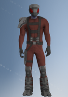 Zin - alien soldier b - character model in Saints Row IV