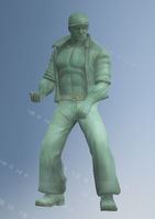 Joe statue without Ladle weapon - character model in Saints Row IV