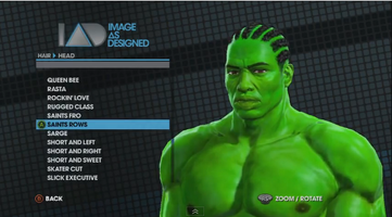 Saints Row The Third Player Customization promo - Hulk with Saints Rows