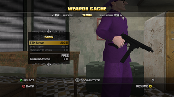 Saints Row Weapon Cache - SMG - T3K Urban