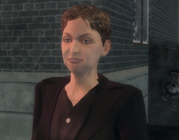 Monica Hughes in Mayhem cutscene in Saints Row 2