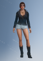 Biker 06 - Anna - character model in Saints Row IV