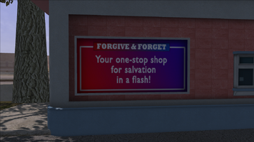 Forgive and Forget sign