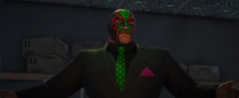 Killbane in an unknown cutscene in Saints Row The Third Remastered