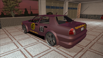 Saints Row variants - Taxi - BigWilly B - rear left