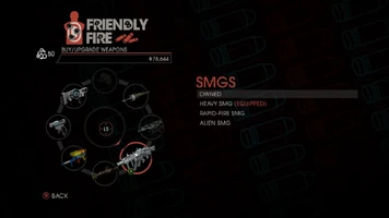 Weapon - SMGs - Menu