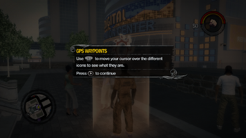 GPS Waypoint move cursor tutorial in Saints Row 2