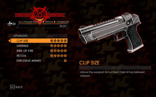 Gat out of Hell - Heavy Pistol - Upgrades