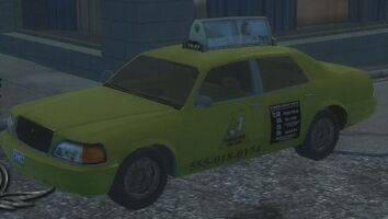 Taxi - front left in Saints Row 2