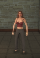 Jessica - alternate with long hair - character model in Saints Row 2